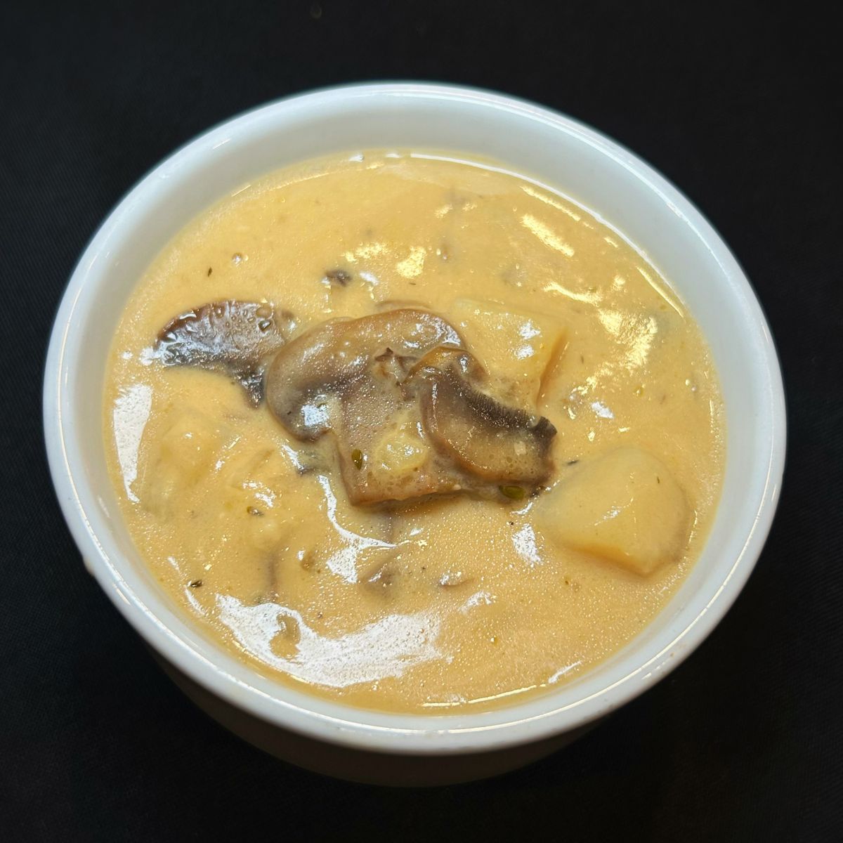 Mushroom & Brie Soup